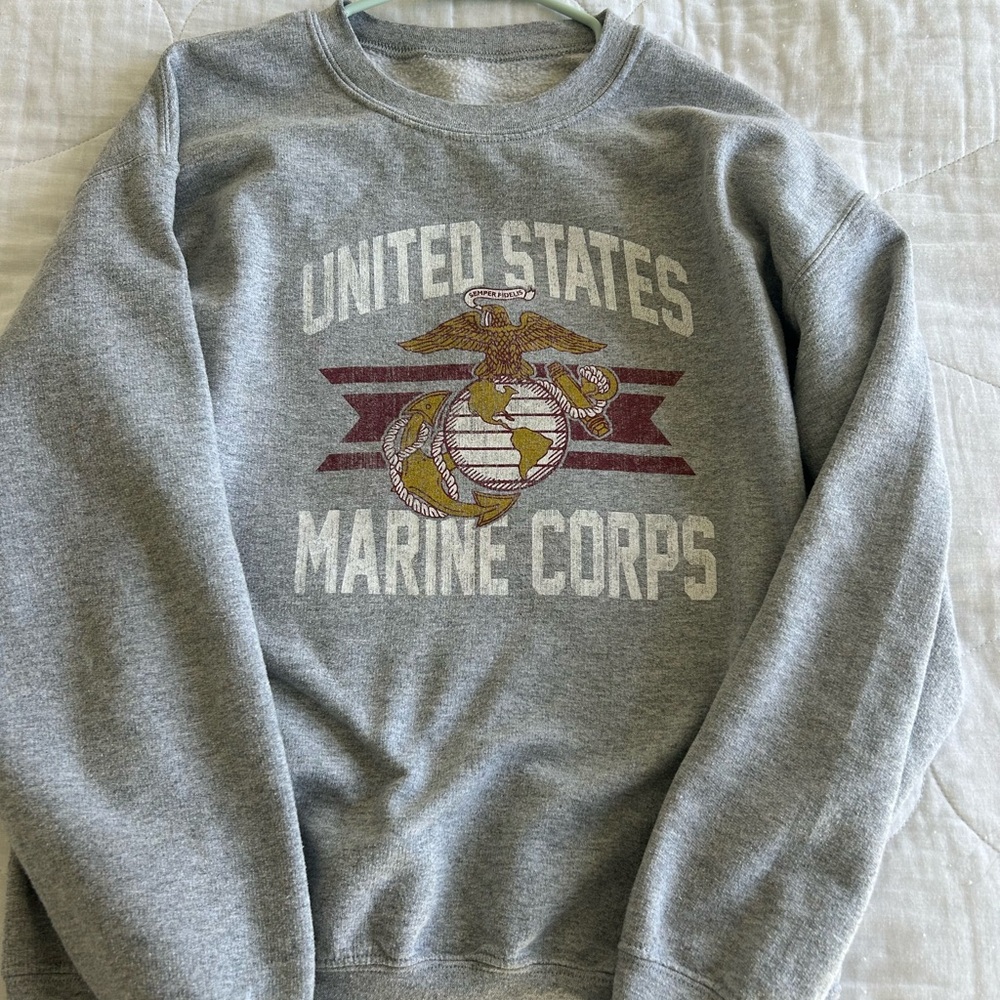 United States Marine Corps Gray Sweatshirt